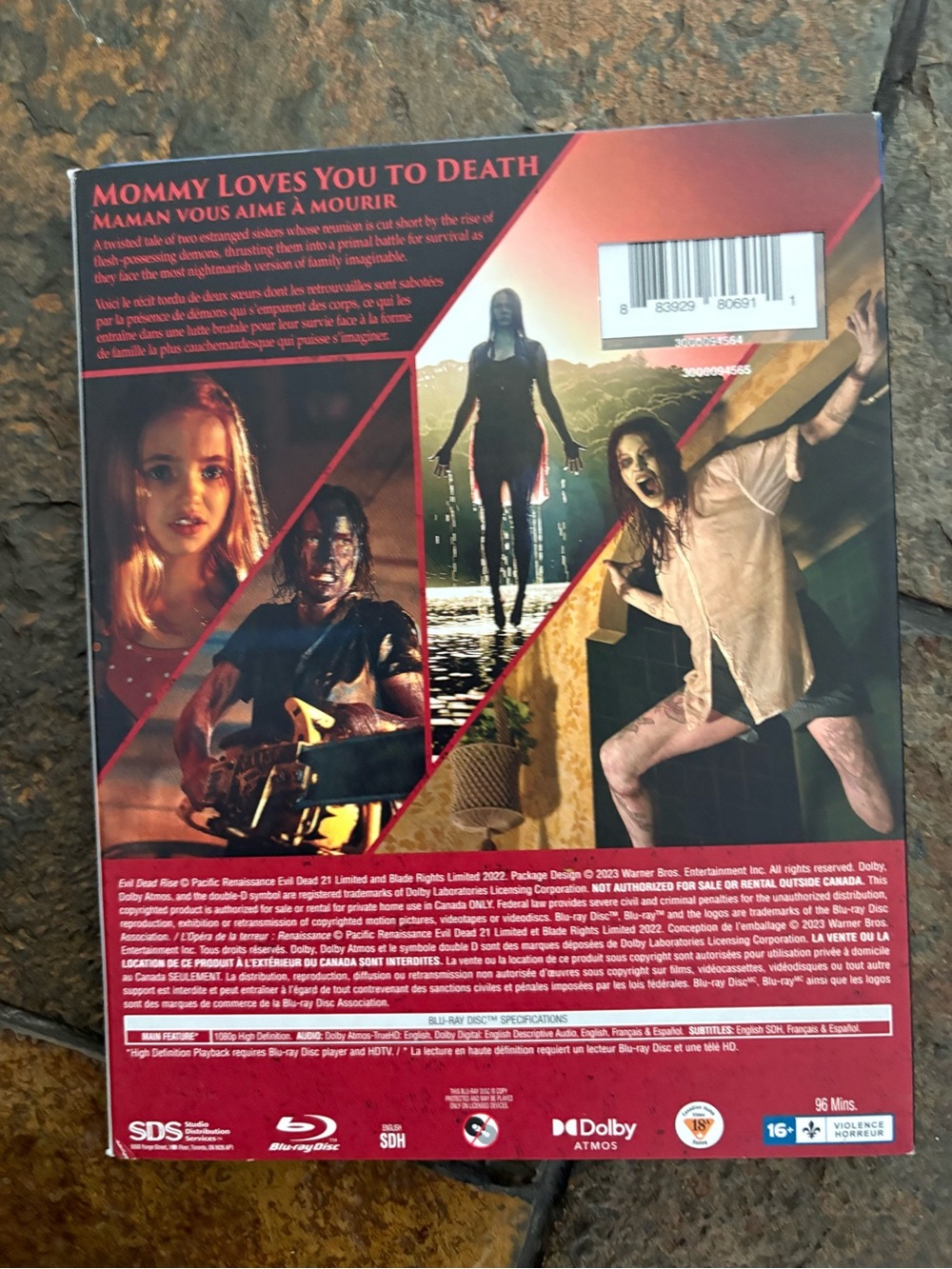 Evil Dead Rise Blu-Ray edition - Picture 2 of 4